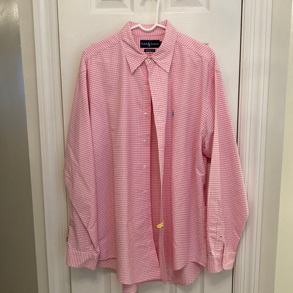 Polo button down size XL